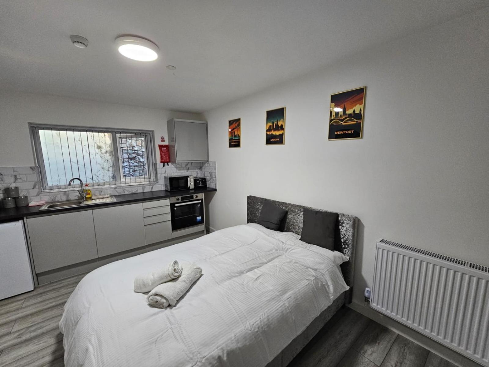 Cosy Cardiff Apartments - Garden Lounge Buitenkant foto